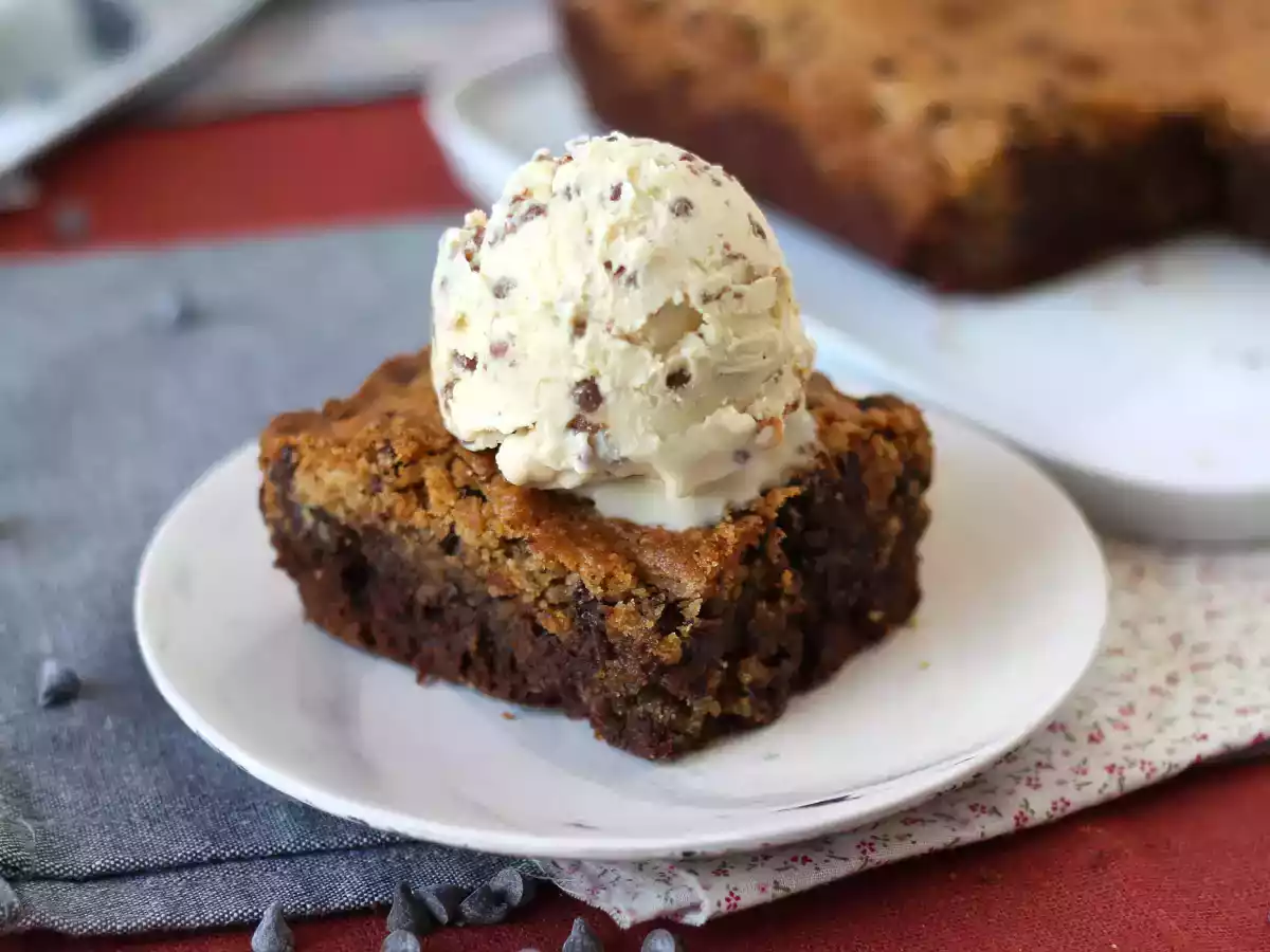 Brookies, la combinaison parfaite d'un brownies et d'un cookie