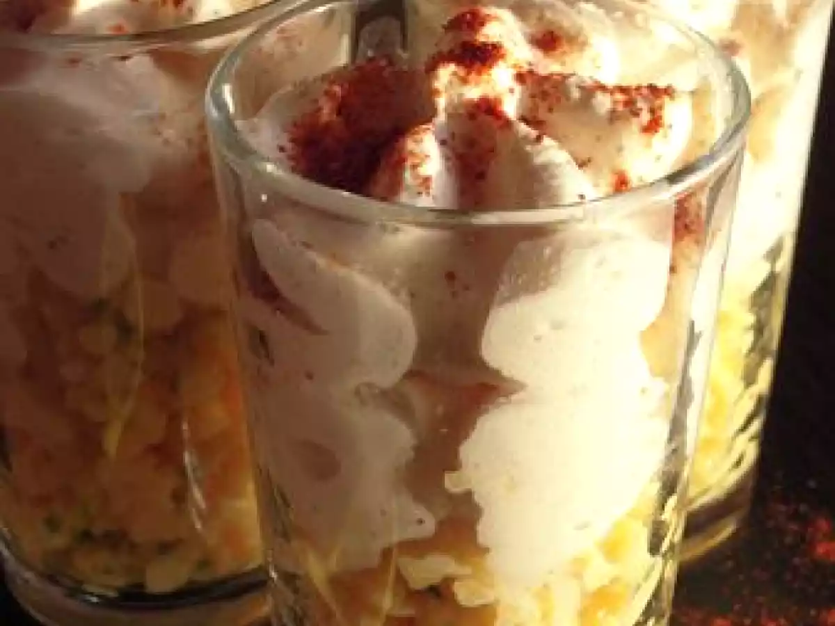 Brouillade à la truffe et chantilly d'asperges