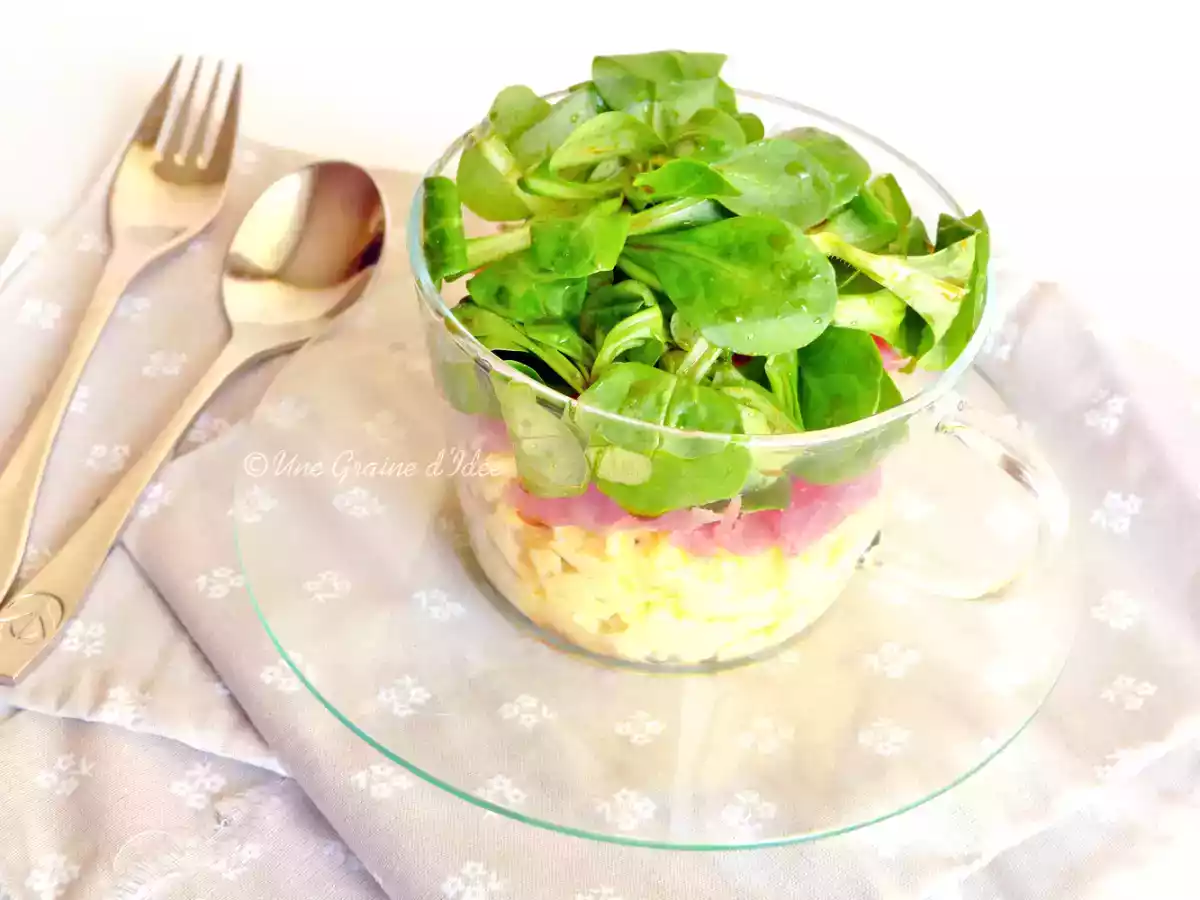 Brouillade d'Oeufs au Jambon Cru et Mâche Nantaise - photo 2