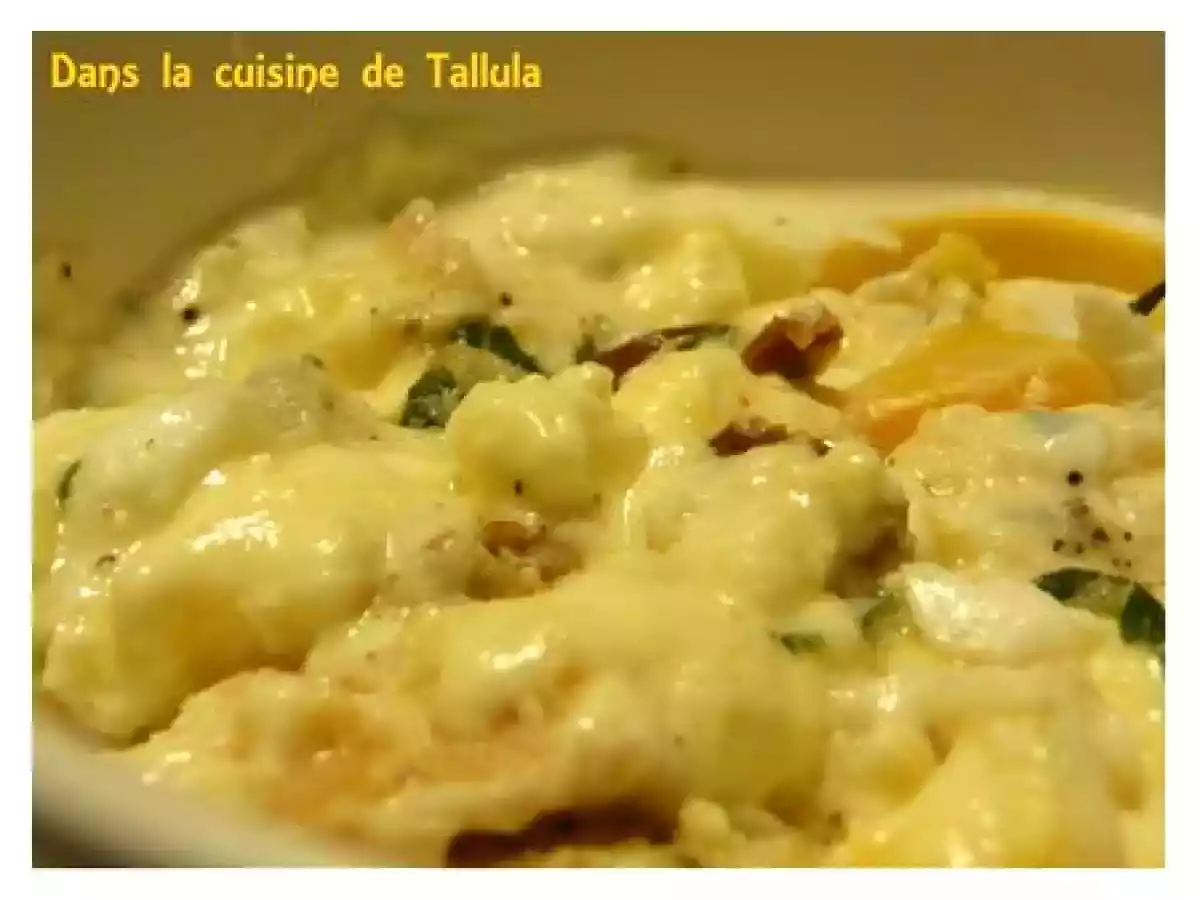 Brouillade d'oeufs au Saint Marcellin - photo 3