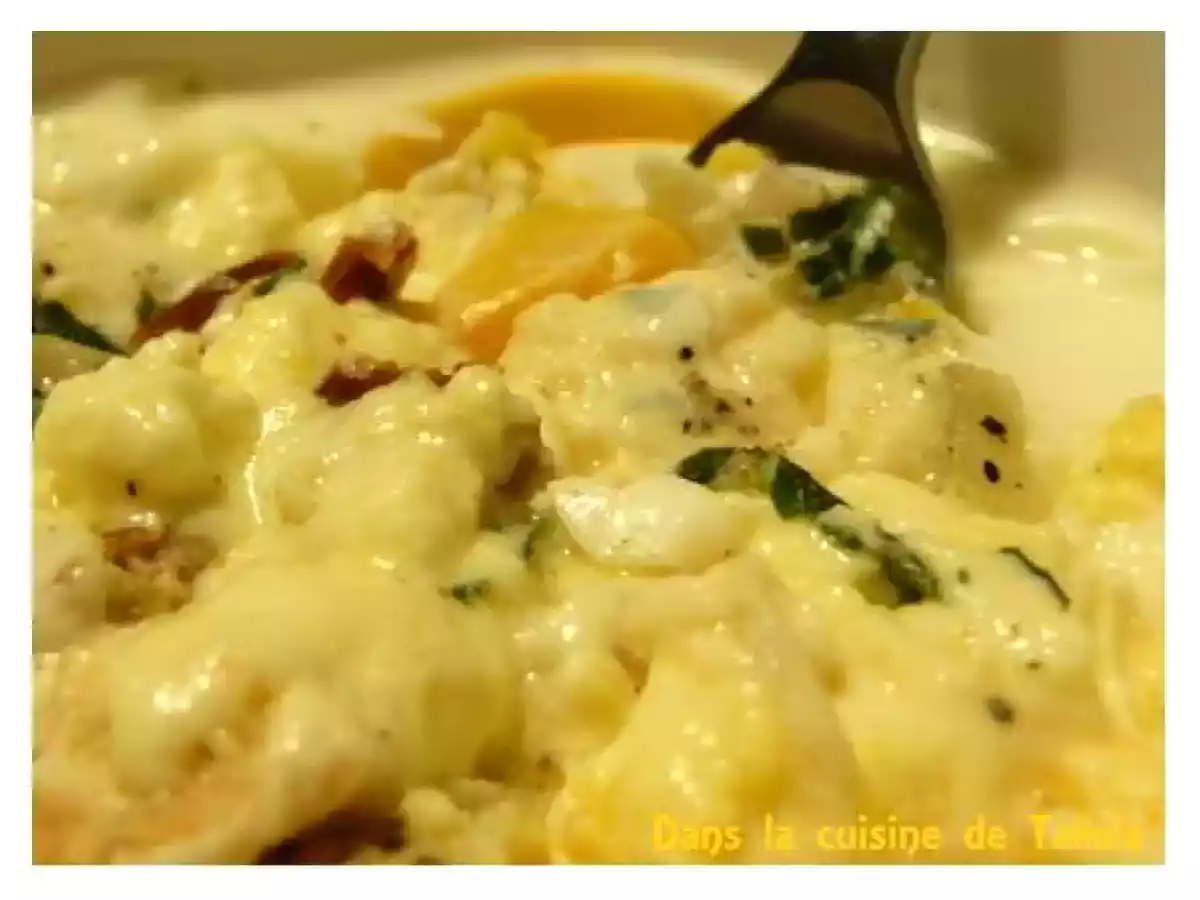 Brouillade d'oeufs au Saint Marcellin - photo 4