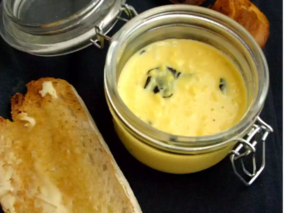 Brouillade d'oeufs aux truffes