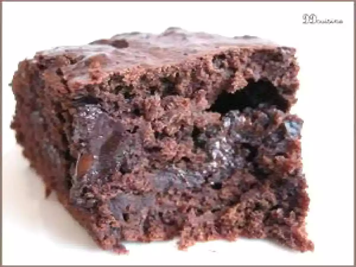 Brownie à base de banane, sans oeufs. - photo 4