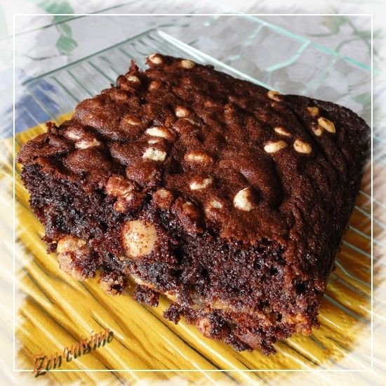 Brownie à l'halva pistache, sans gluten Recette Ptitchef