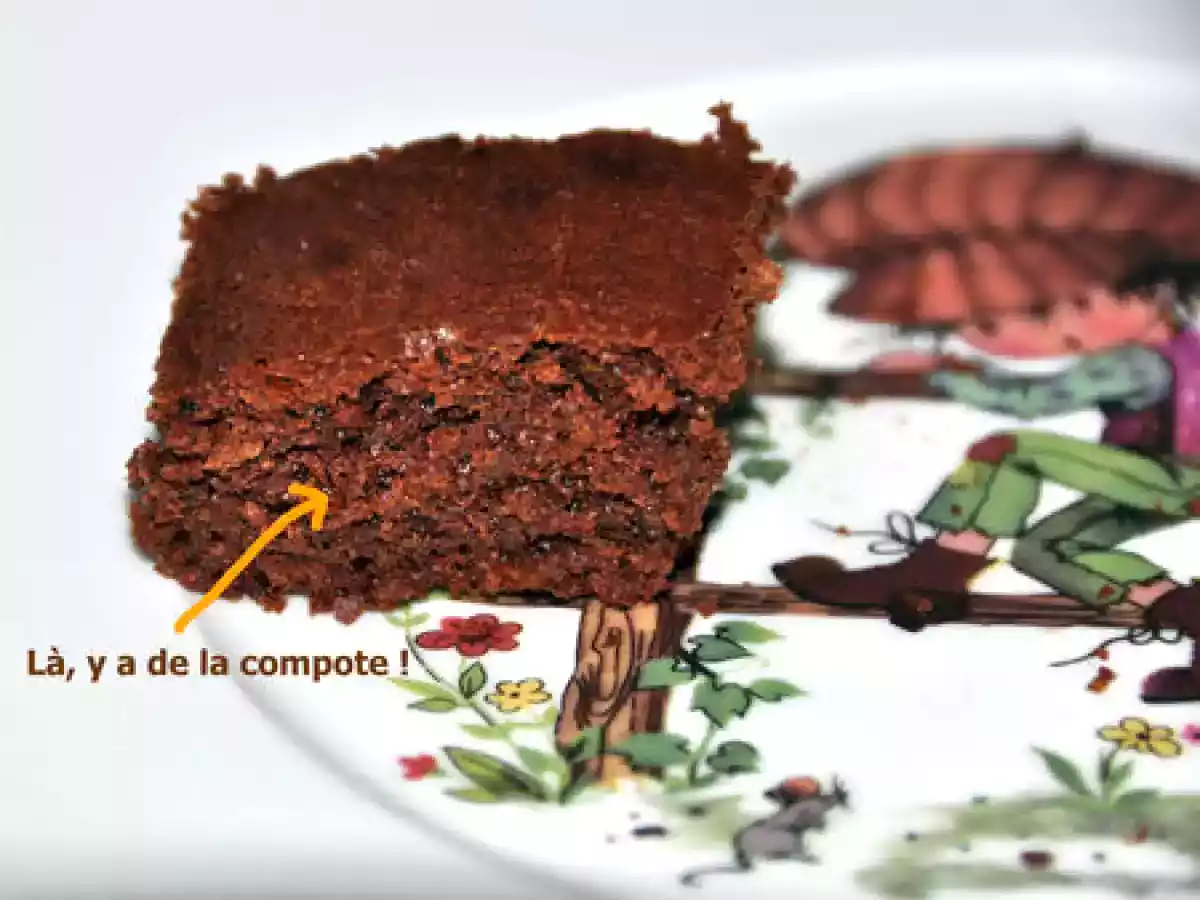 Brownie à la compote - photo 2