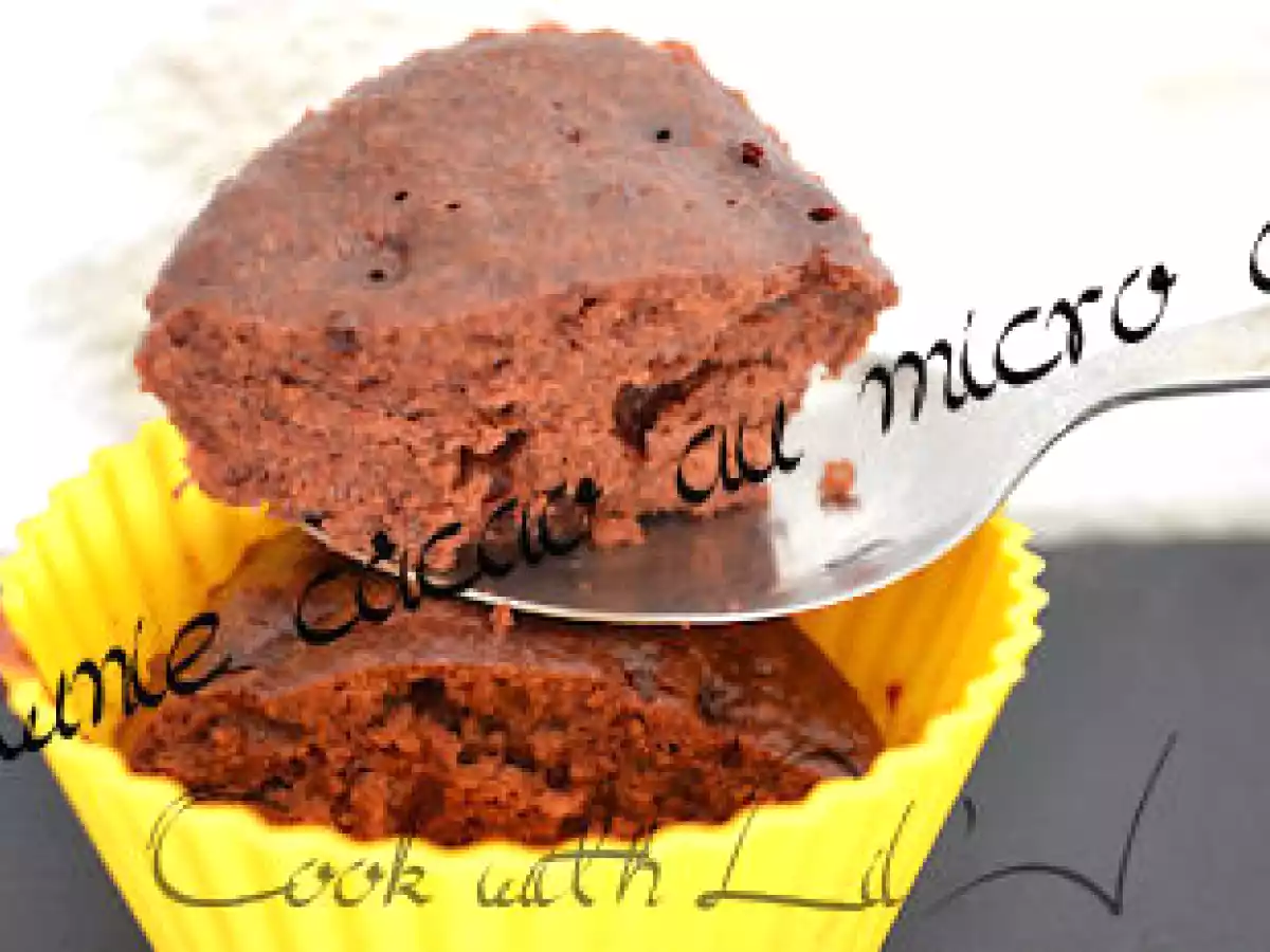 Brownie au cacao express (Micro onde)