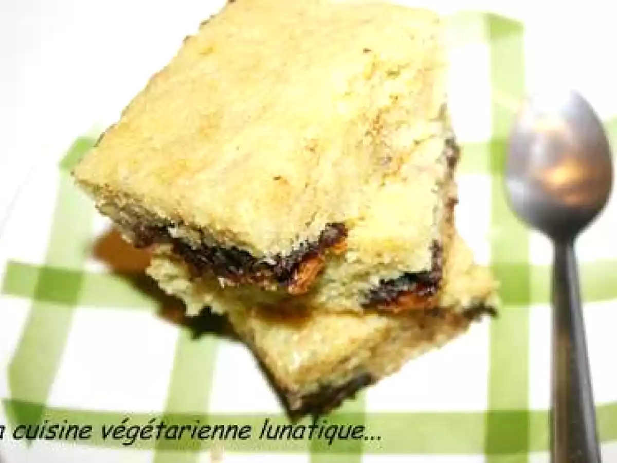 Brownie au chocolat blanc et coco - photo 2