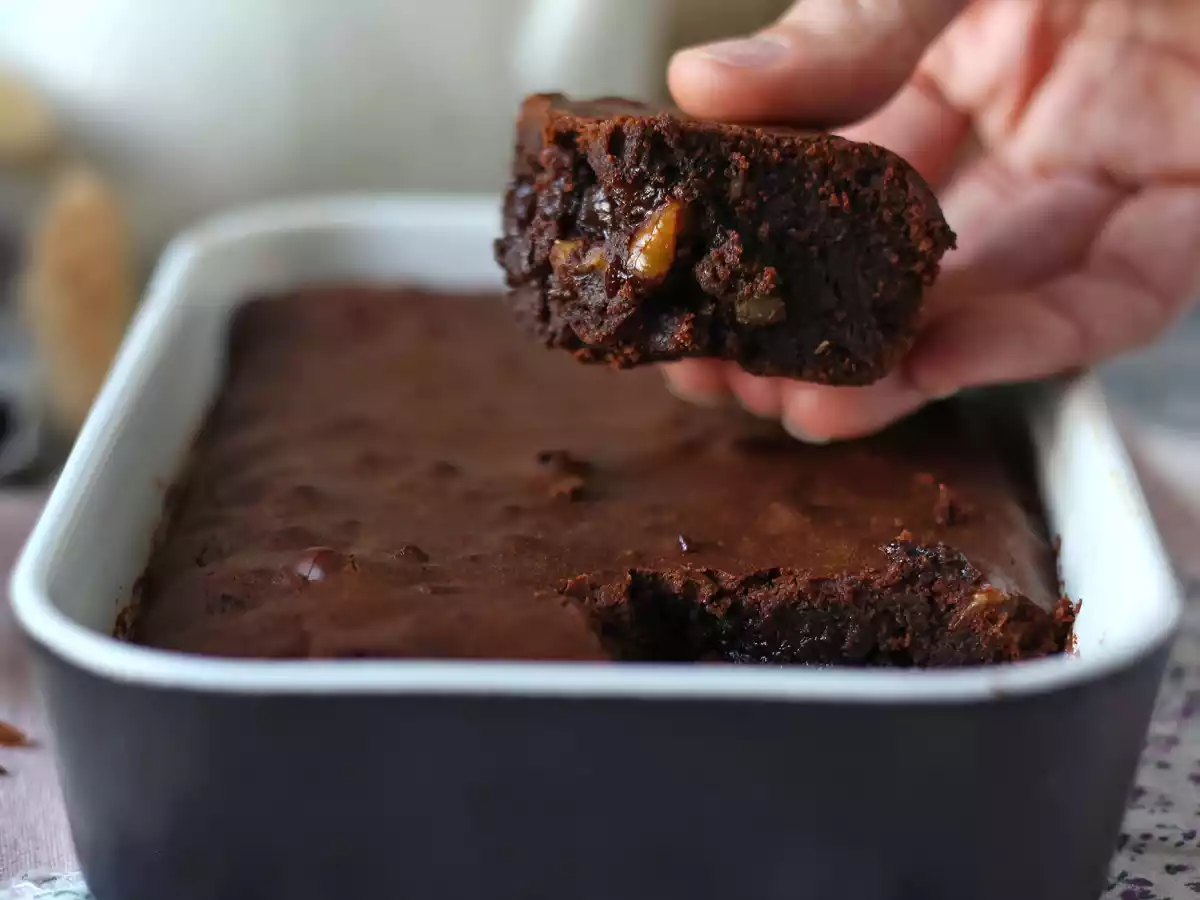Brownie au chocolat et noix au Air fryer - photo 4