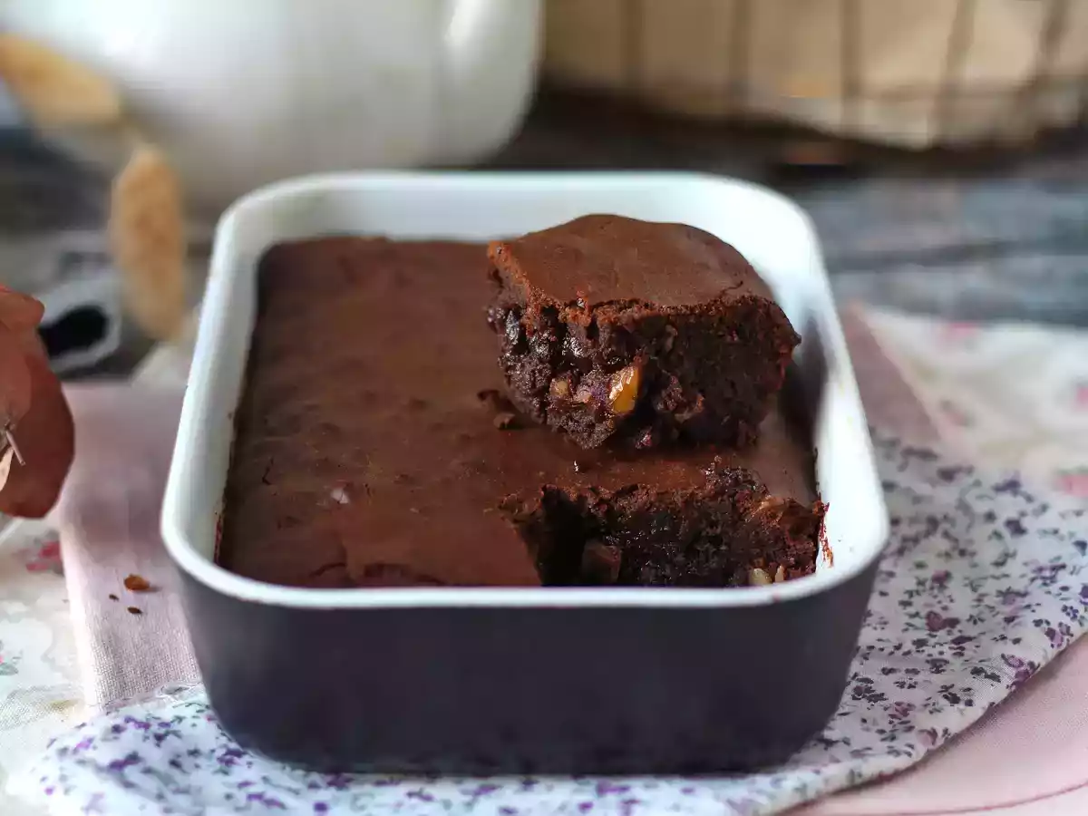 Brownie au chocolat et noix au Air fryer - photo 8