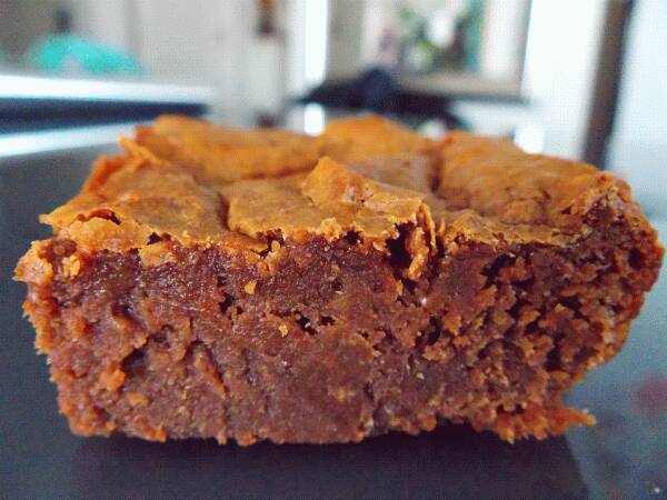 Brownie au chocolat sans beurre sans gras