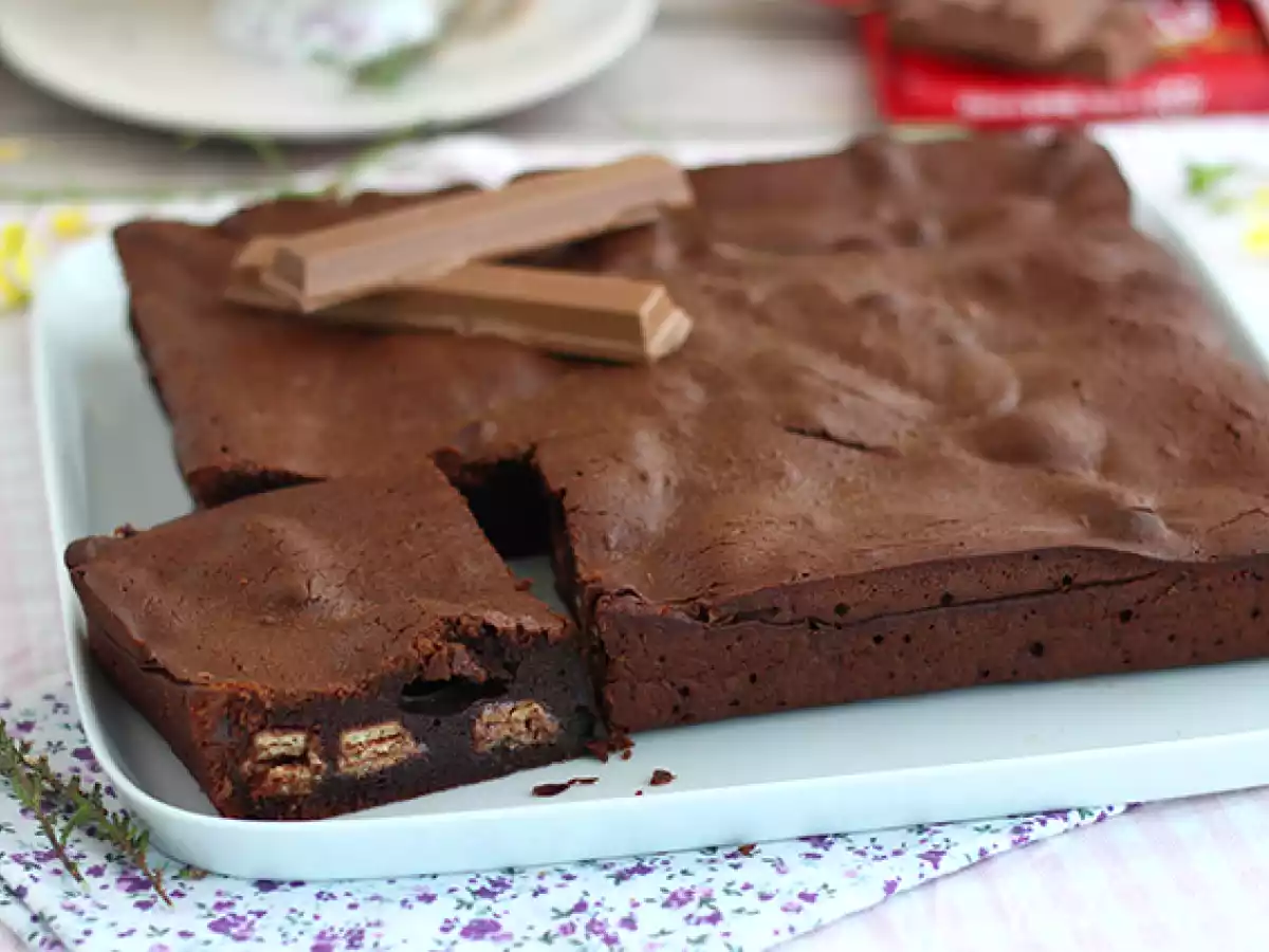 Brownie au Kit Kat ® - photo 2