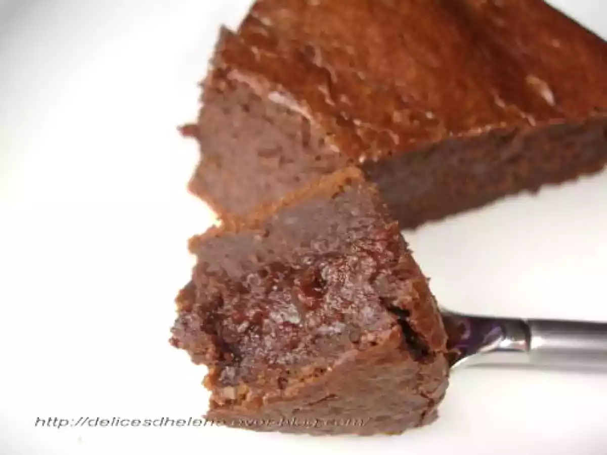 BROWNIE AU LAIT CONCENTRE SUCRE