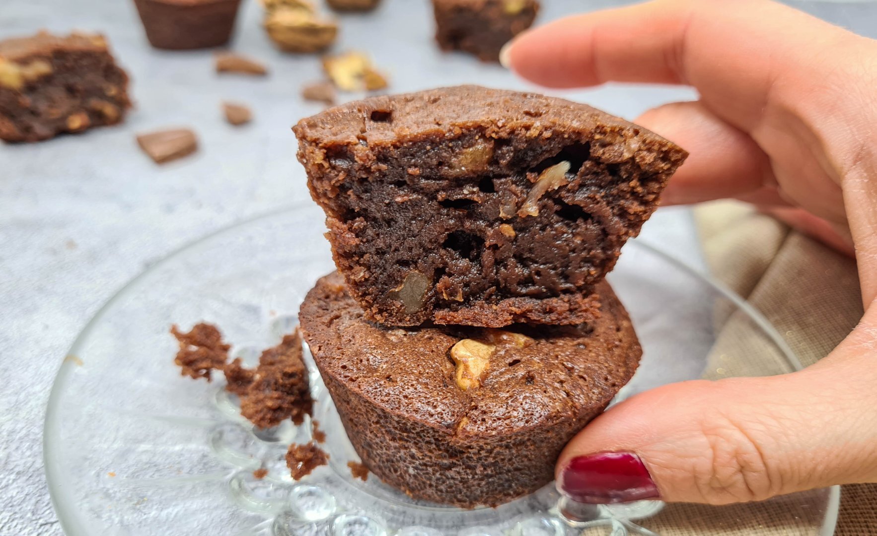 Brownie Chocolat Au Lait Et Noix Recette Ptitchef