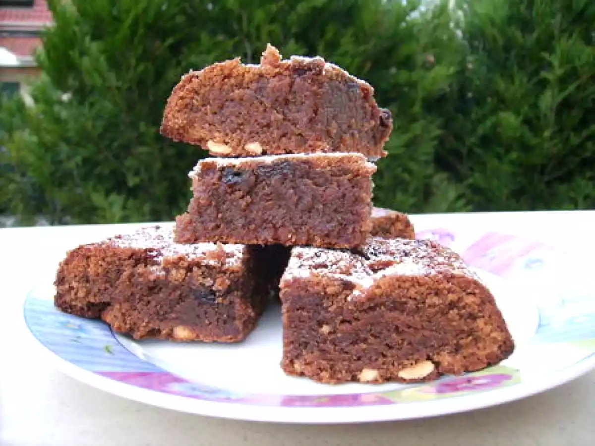 BROWNIE CHOCOLAT AU LAIT NOISETTES AMANDES - photo 2