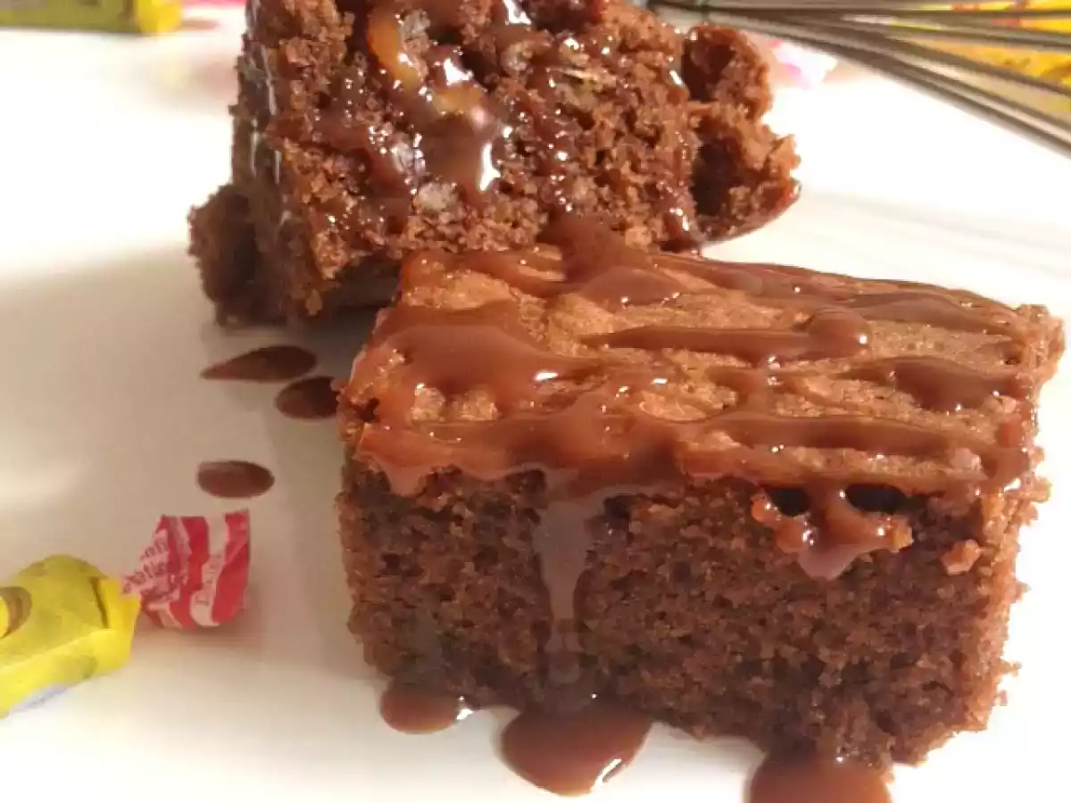 Brownie chocolat-Carambars