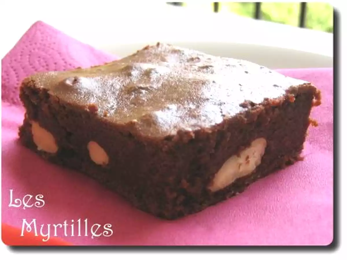 BROWNIE CHOCOLAT - NOIX CAJOU