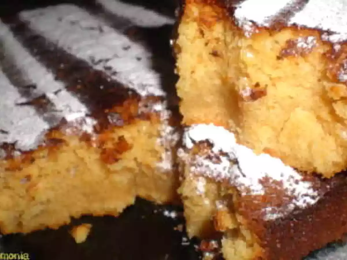 Brownie de chocolat blanc et lait concentré sucré