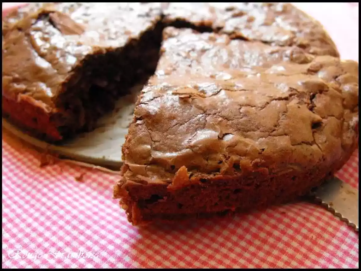 Brownie fondant et croquant aux amandes - photo 3