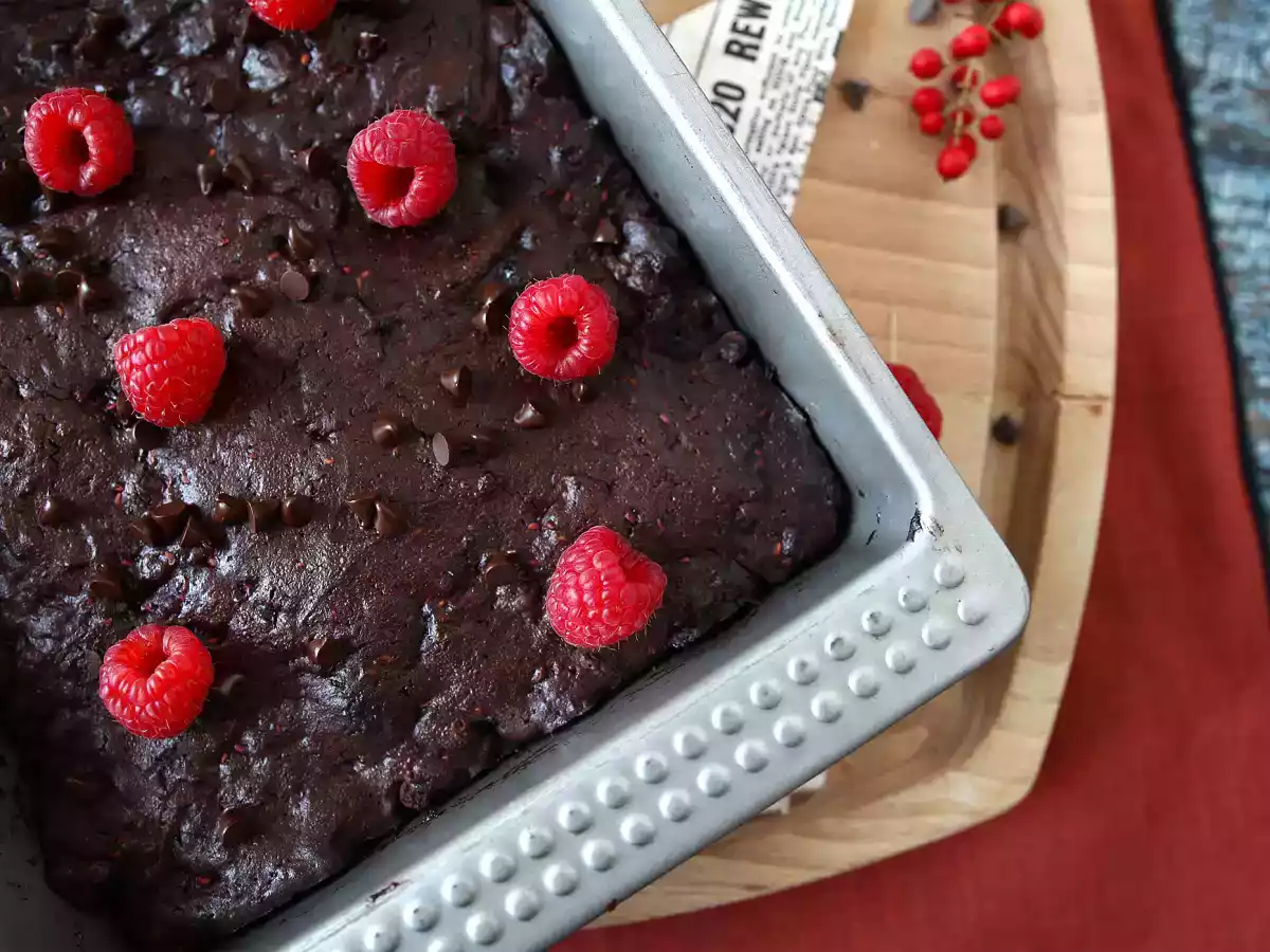 Brownie framboise chocolat, la gourmandise à l'état pur ! - photo 8