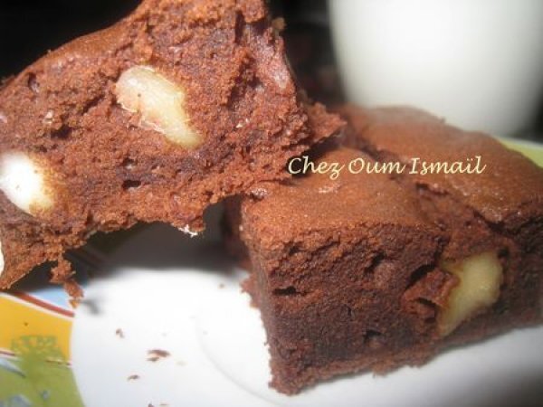 Brownie Noisette Noix Amande Recette Ptitchef