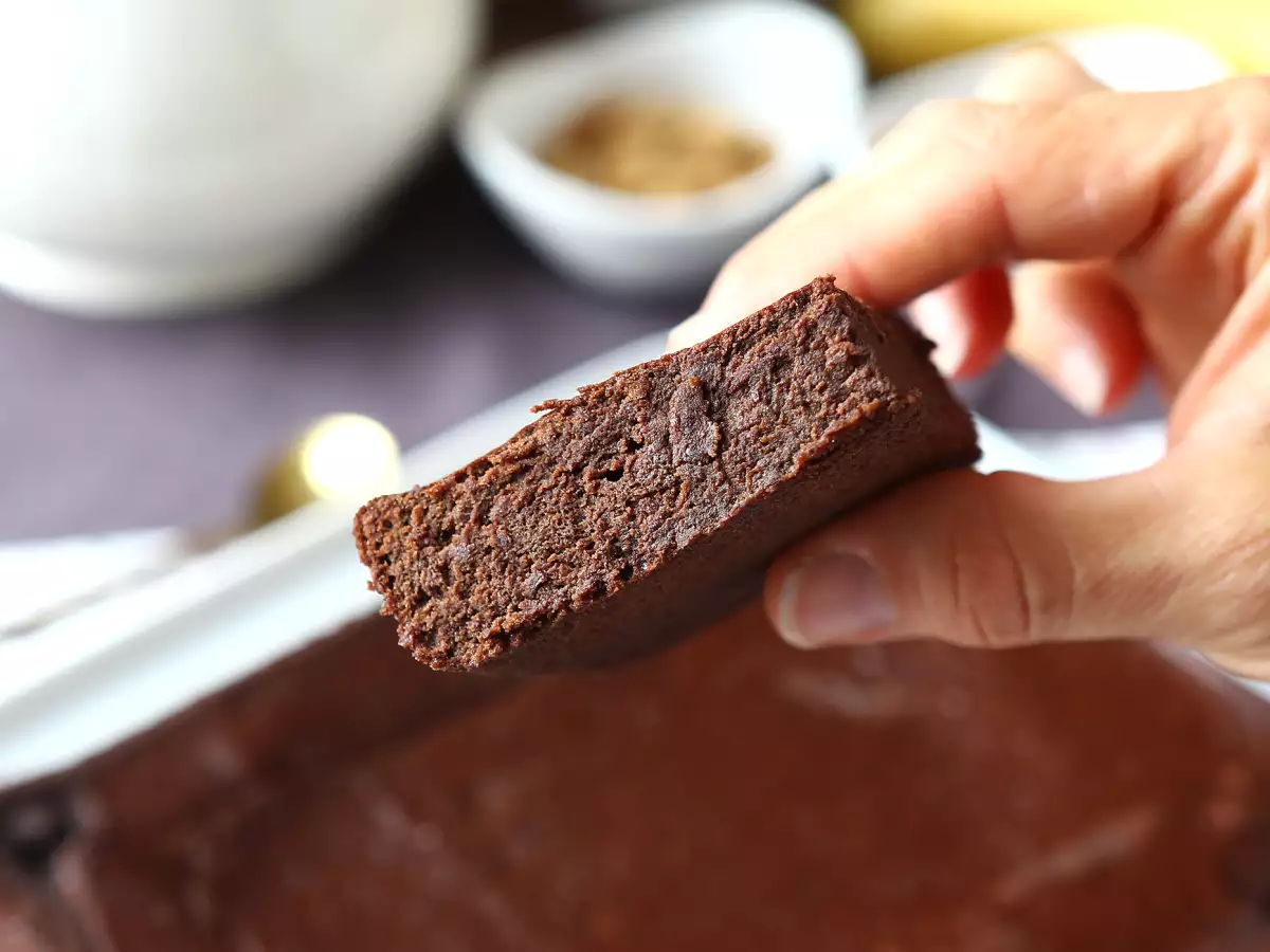 Brownie protéiné au chocolat et aux haricots rouges - photo 3