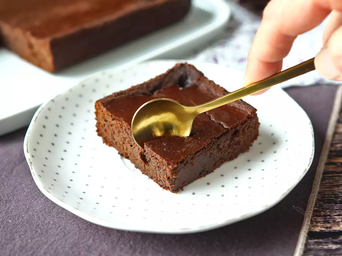 Brownie protéiné au chocolat et aux haricots rouges - photo 5