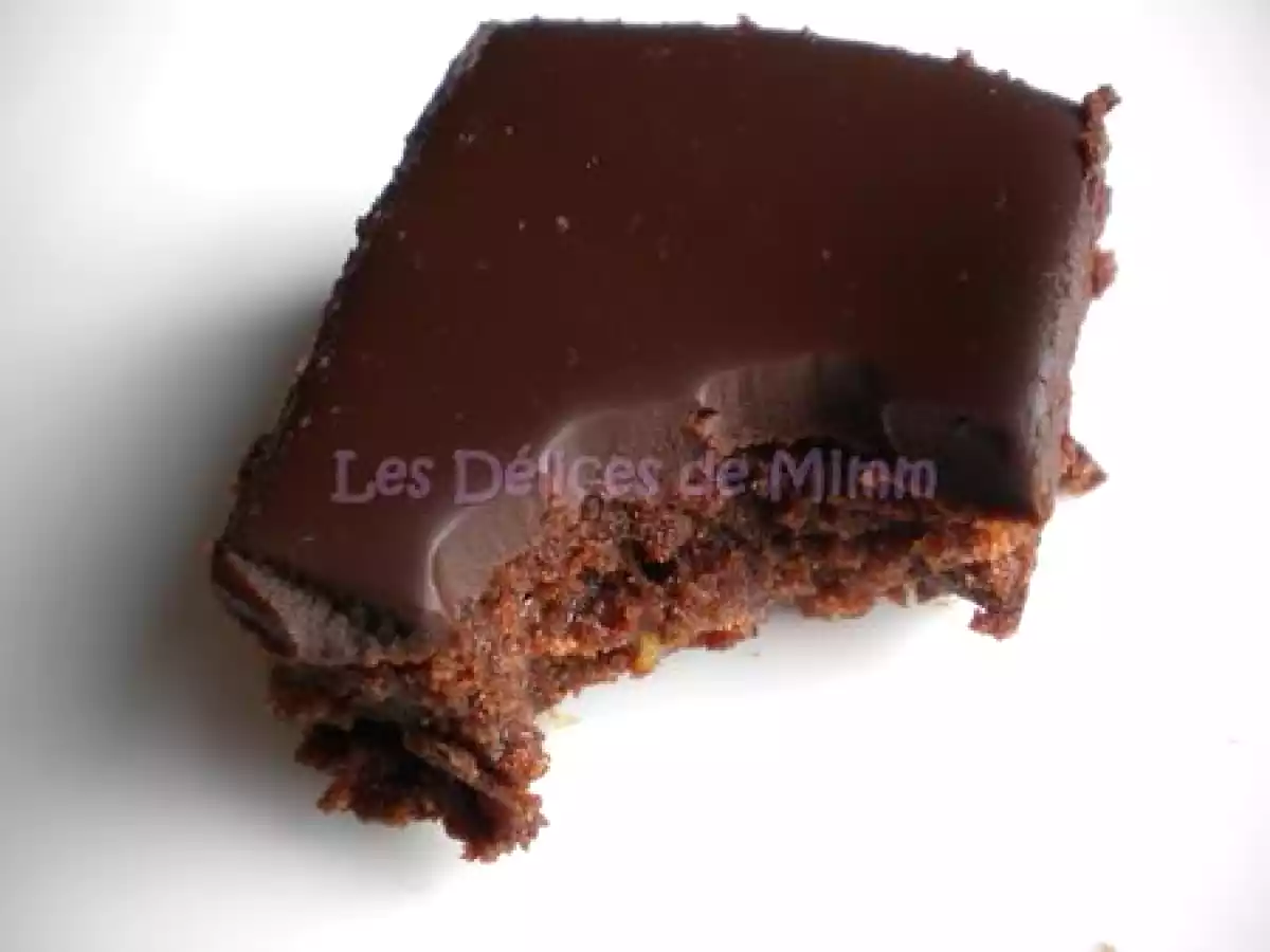 Brownies à la ganache de Christophe Felder