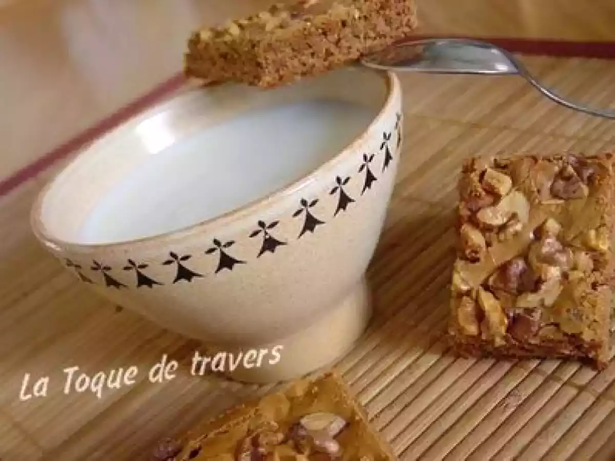 Brownies à la pralinoise et aux noix - photo 3