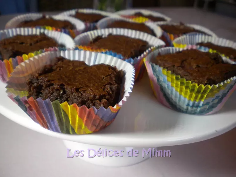 Brownies au chocolat sans farine, photo 1