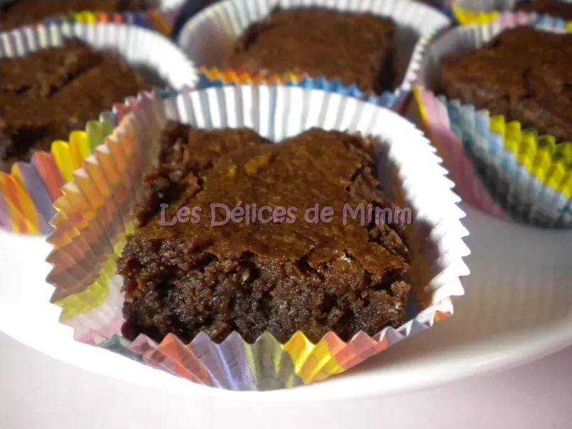 Brownies au chocolat sans farine, photo 2