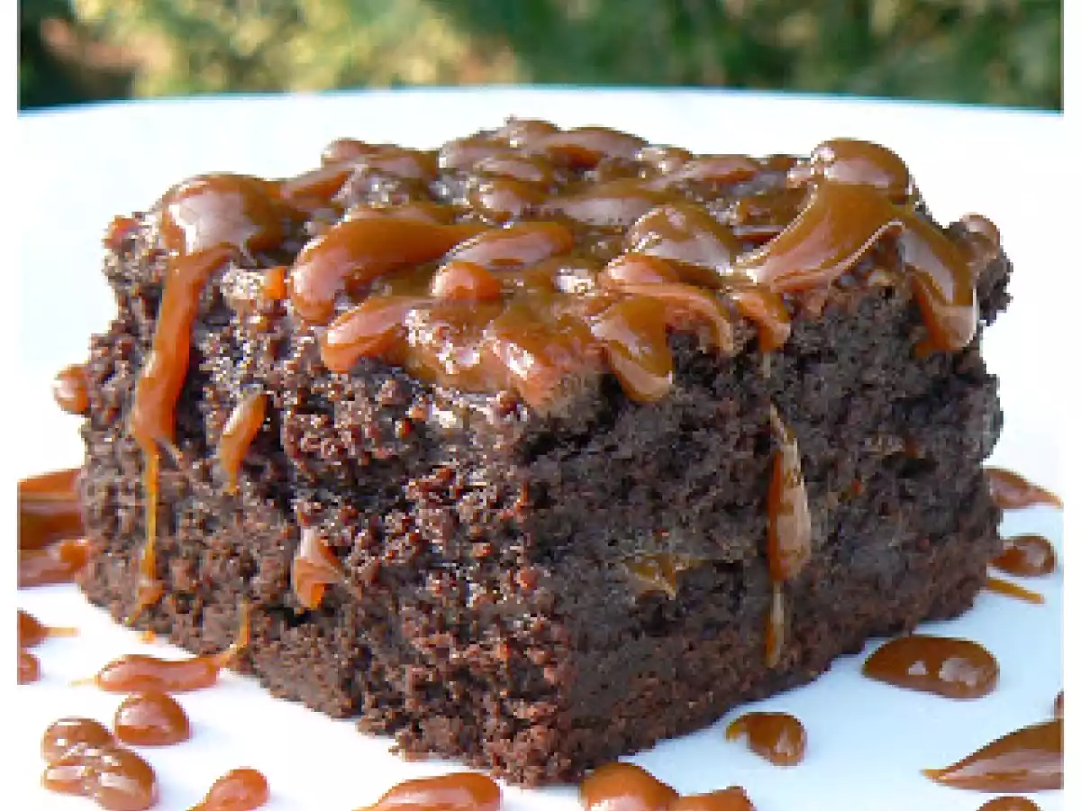 Brownies au dulce de leche