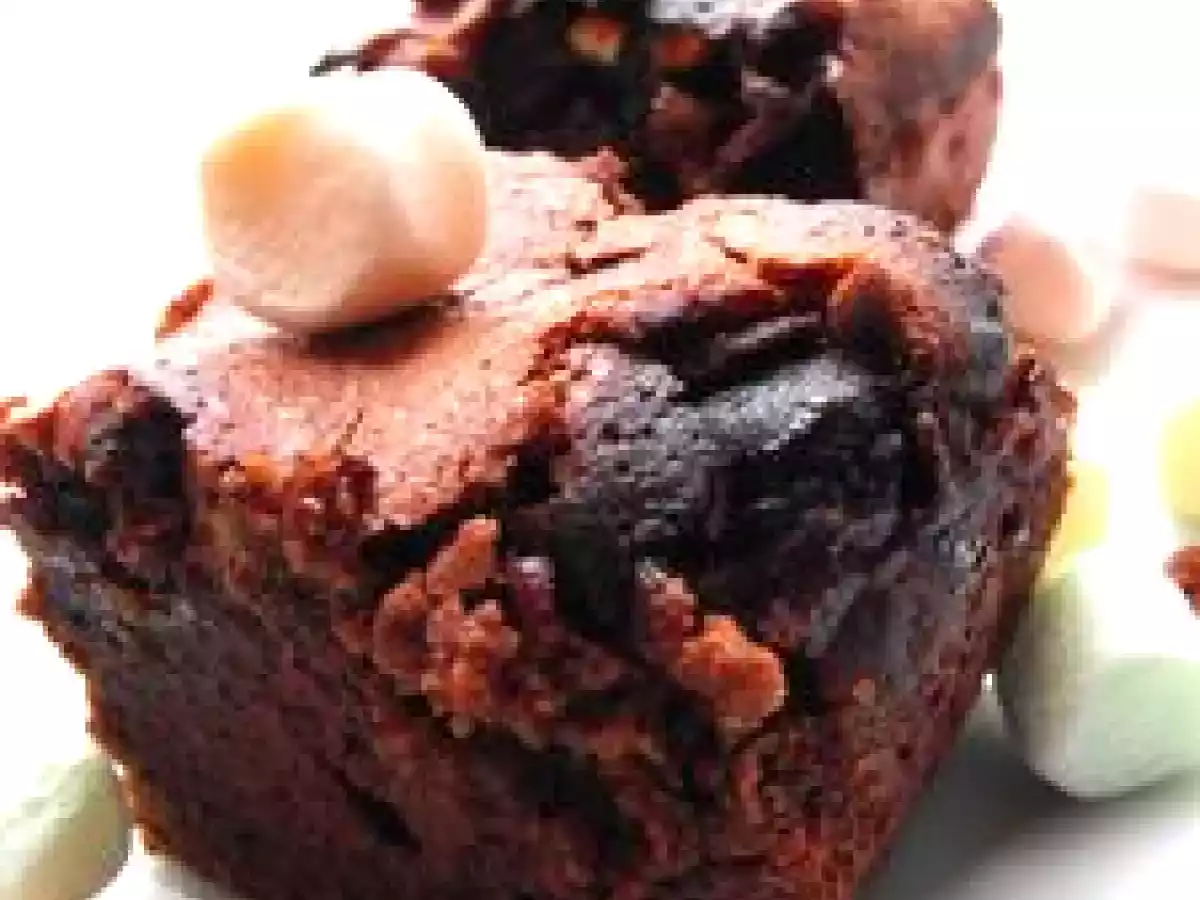 Brownies aux chamallows...