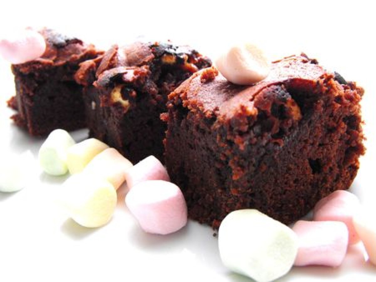 Brownies aux chamallows... Recette Ptitchef
