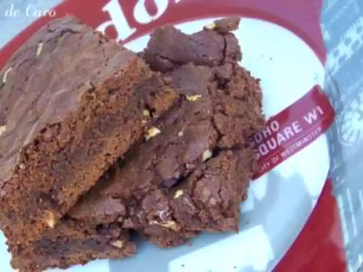Brownies aux éclats de nougat