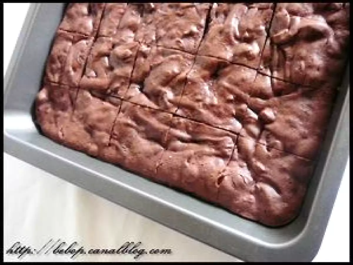 Brownies aux noix de Pécan et noisettes