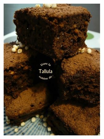 Brownies Chocolat Et Quinoa Souffle Recette Ptitchef