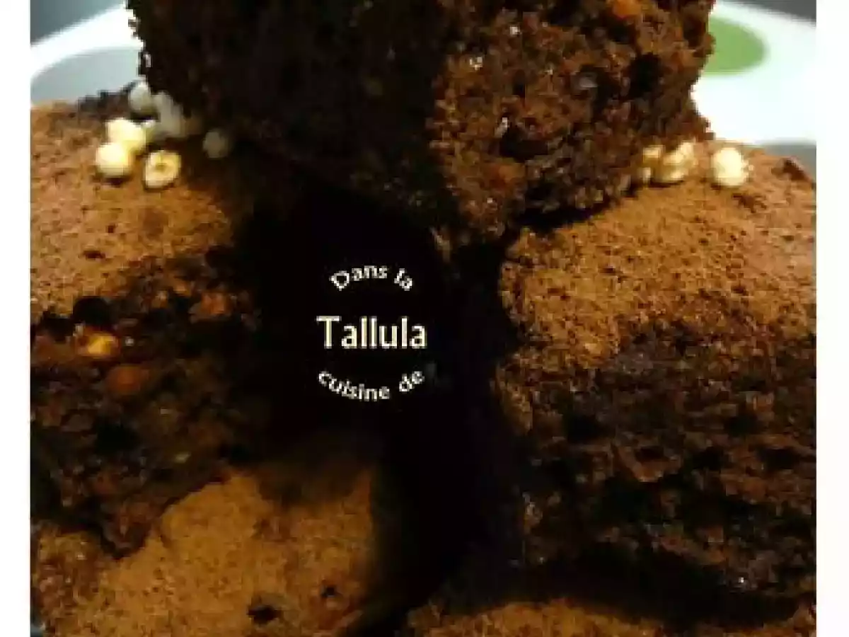 Brownies chocolat et quinoa soufflé