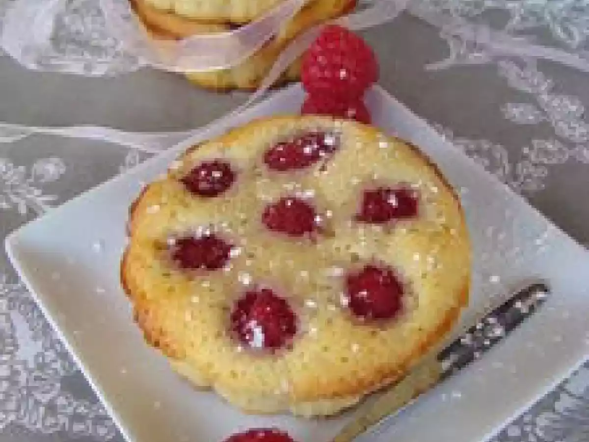 Brownies individuel chocolat blanc-amande-framboises! - photo 2