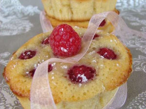 Brownies Individuel Chocolat Blanc Amande Framboises Recette Ptitchef