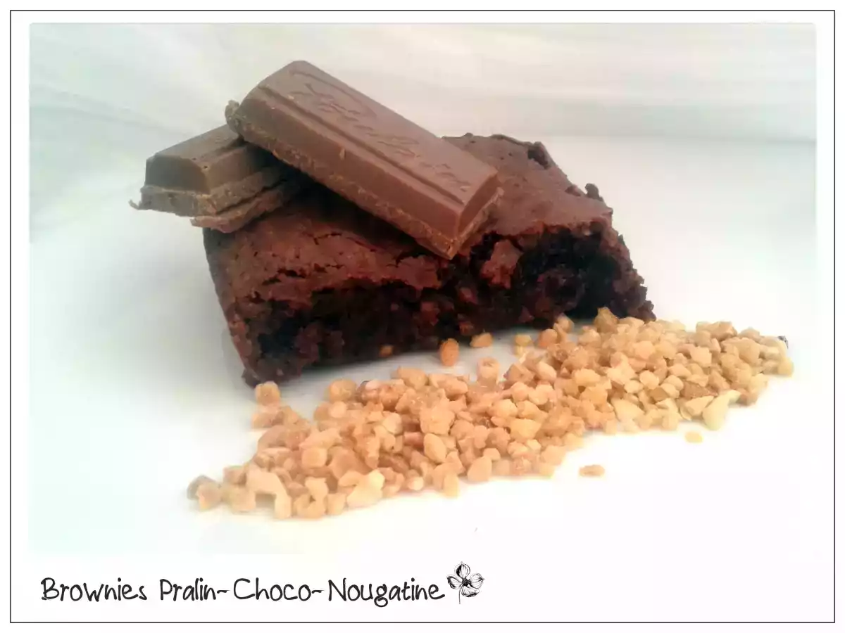 Brownies Pralin-Choco-Nougatine