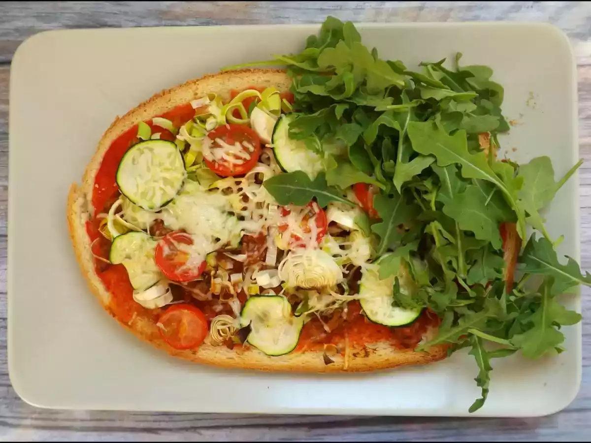 Bruschetta à la bolognaise et légumes - photo 2