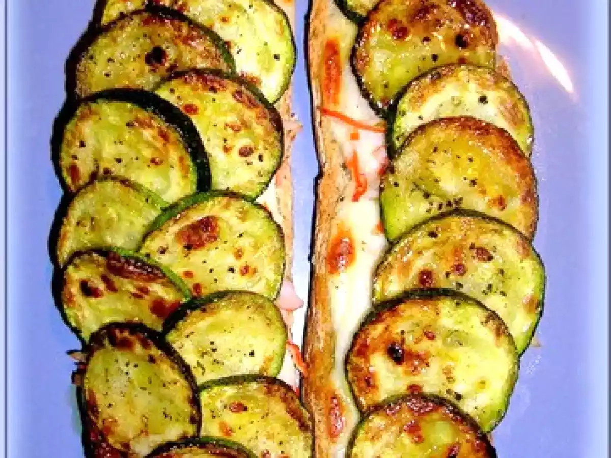 BRUSCHETTA AUX COURGETTES