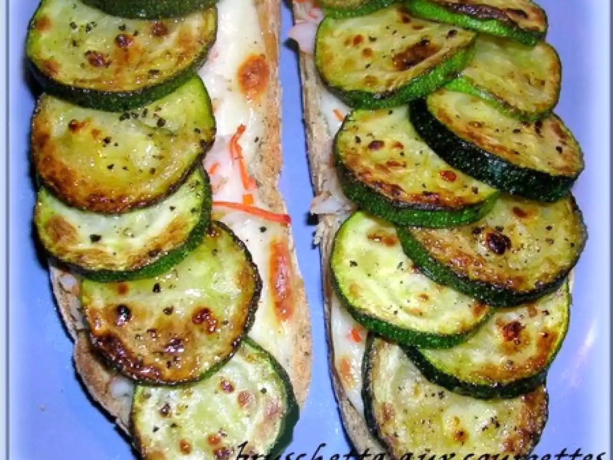 BRUSCHETTA AUX COURGETTES - photo 2