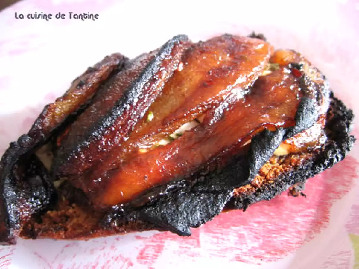 Bruschetta de pain d'épices au chèvre et miel - photo 2