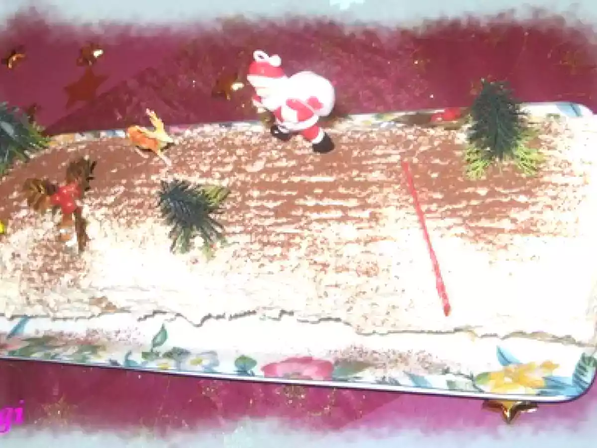 Bûche à l'ananas, noix de coco et framboise - photo 2