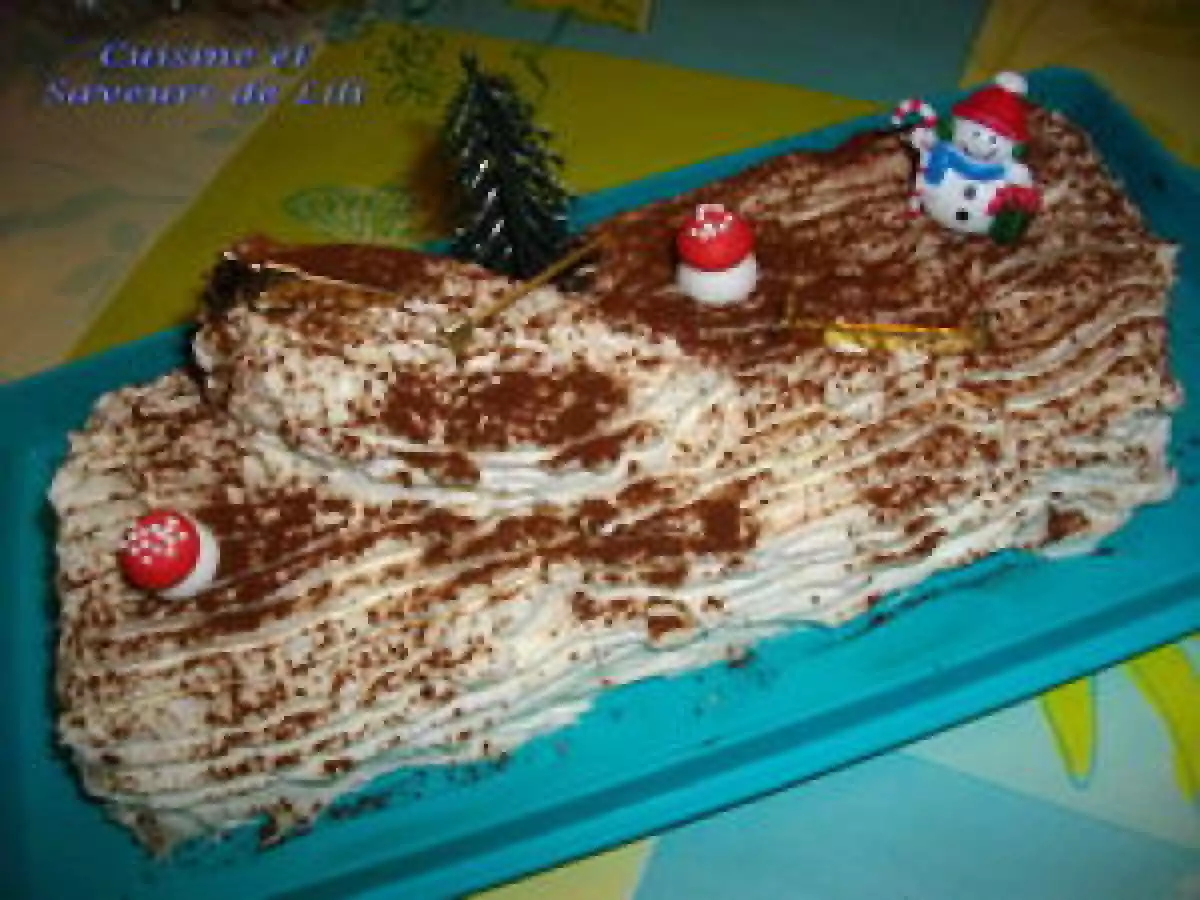 Bûche à l'ovomaltine