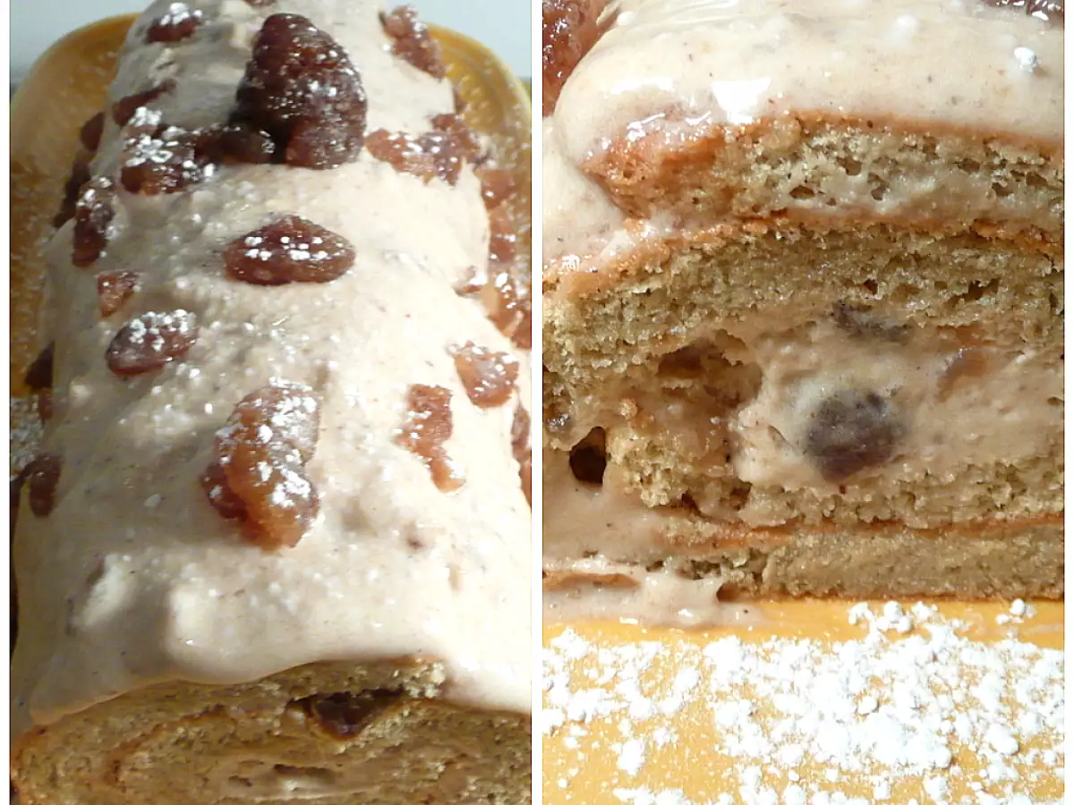 Bûche à la mousse de châtaignes et marrons confits - photo 2