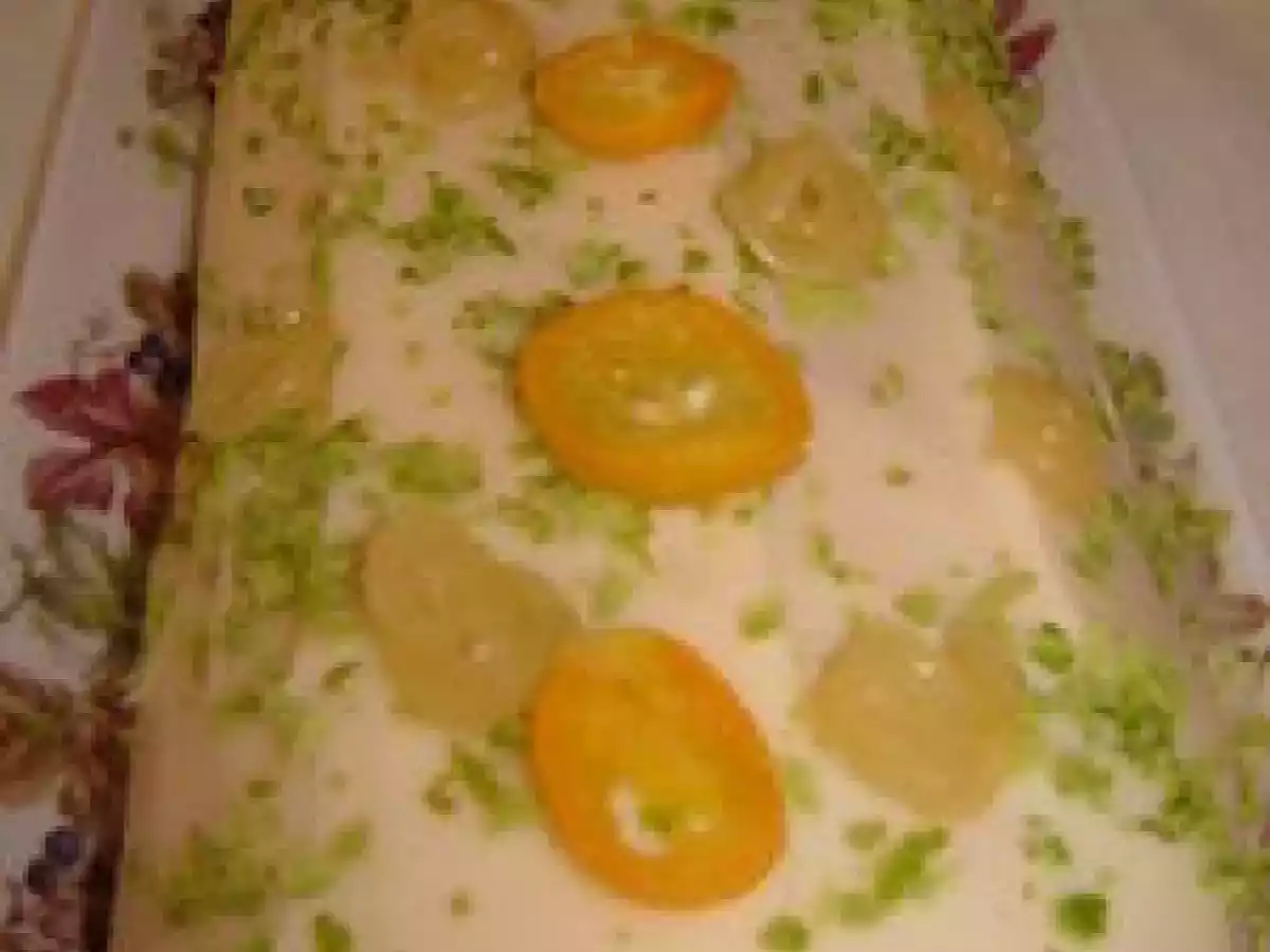 Buche au citron et au thé Earl Grey