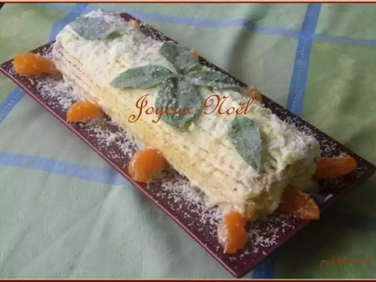 Bûche aux clémentines - photo 2