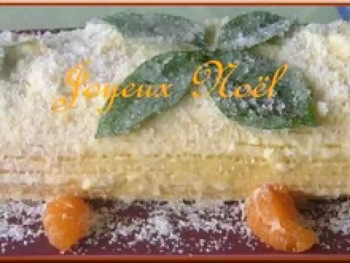 Bûche aux clémentines - photo 3